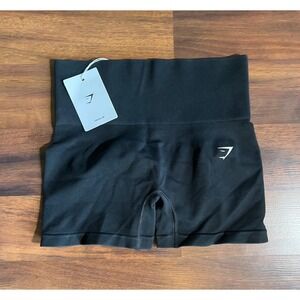 Gymshark Women's Black Seamless High Waisted Athletic Training Shorts